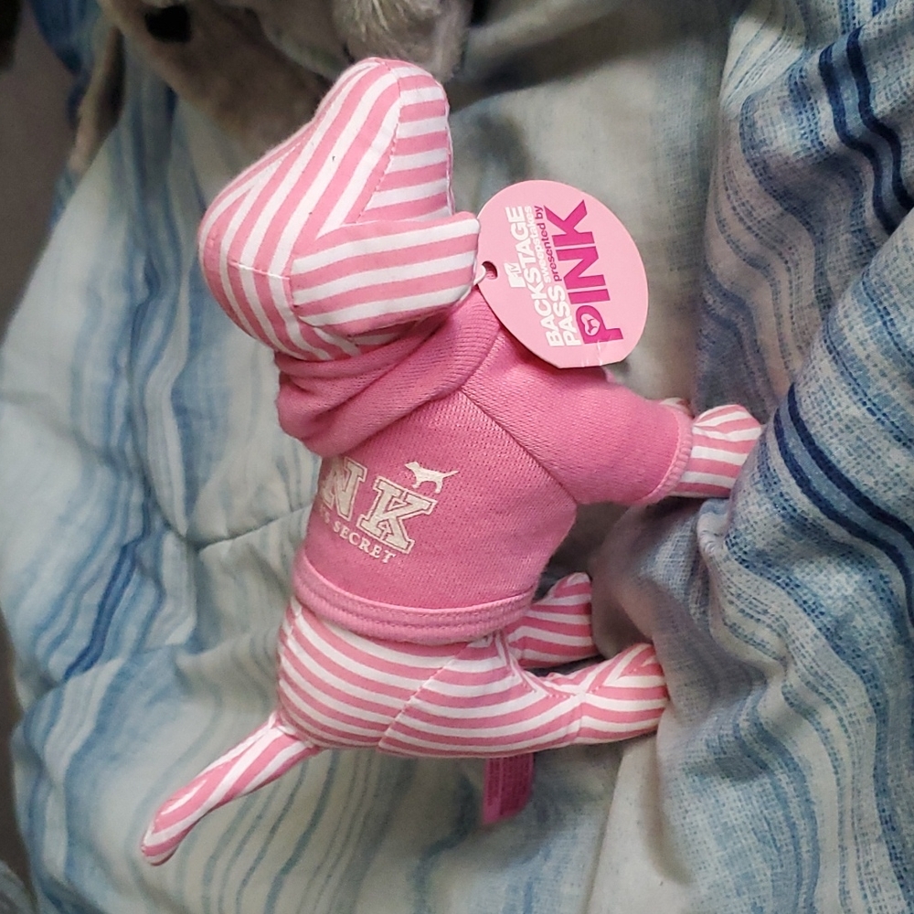Victoria Secret Pink Stripe Pup